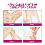 Painless Gentle Hair Removal Cream for Men and Women