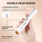 Color-Changing Foundation Stick with Built-in Brush