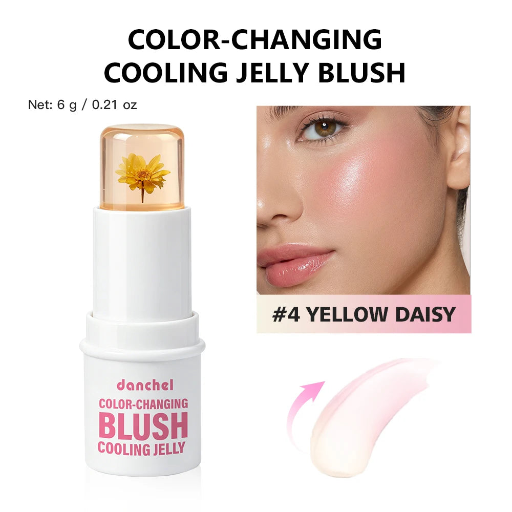 pH Adaptive Color-Changing Jelly Blush for Lips, Cheeks and Eyes