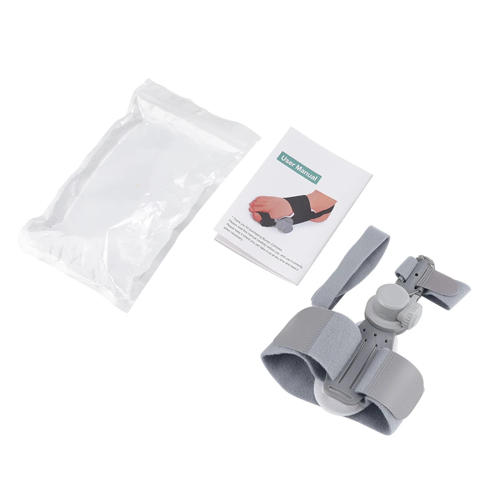 Adjustable Bunion Corrector and Toe Straightener for Foot Alignment