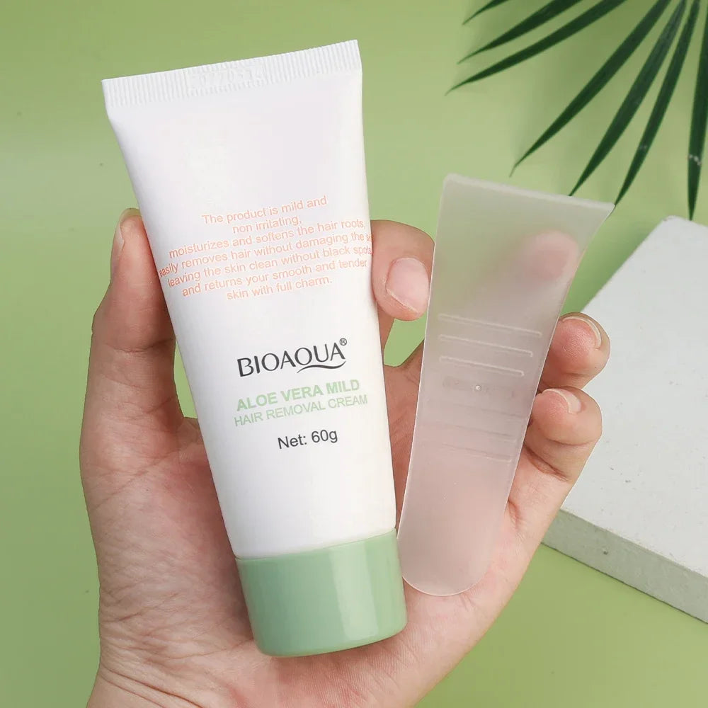 Painless Gentle Hair Removal Cream for Sensitive Skin