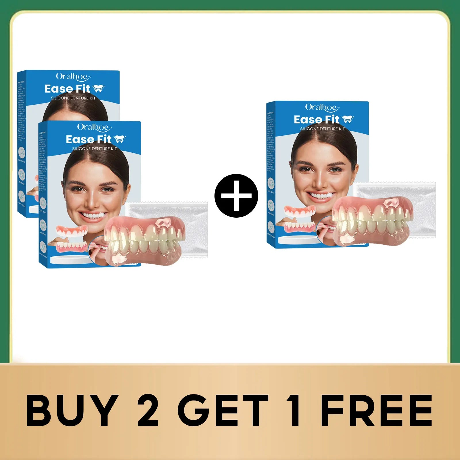 Comfortable Silicone Denture Set for Natural Smile Restoration - 15