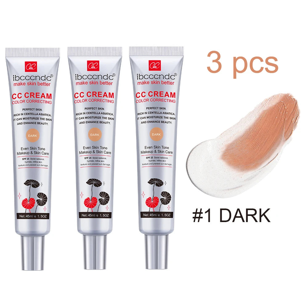 Color Correcting CC Cream Foundation for Even Skin Tone
