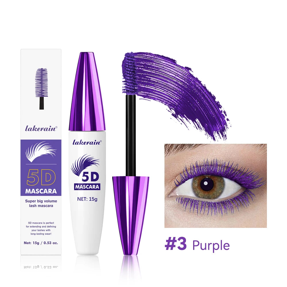 Waterproof 5D Lengthening and Volumizing Lash Mascara