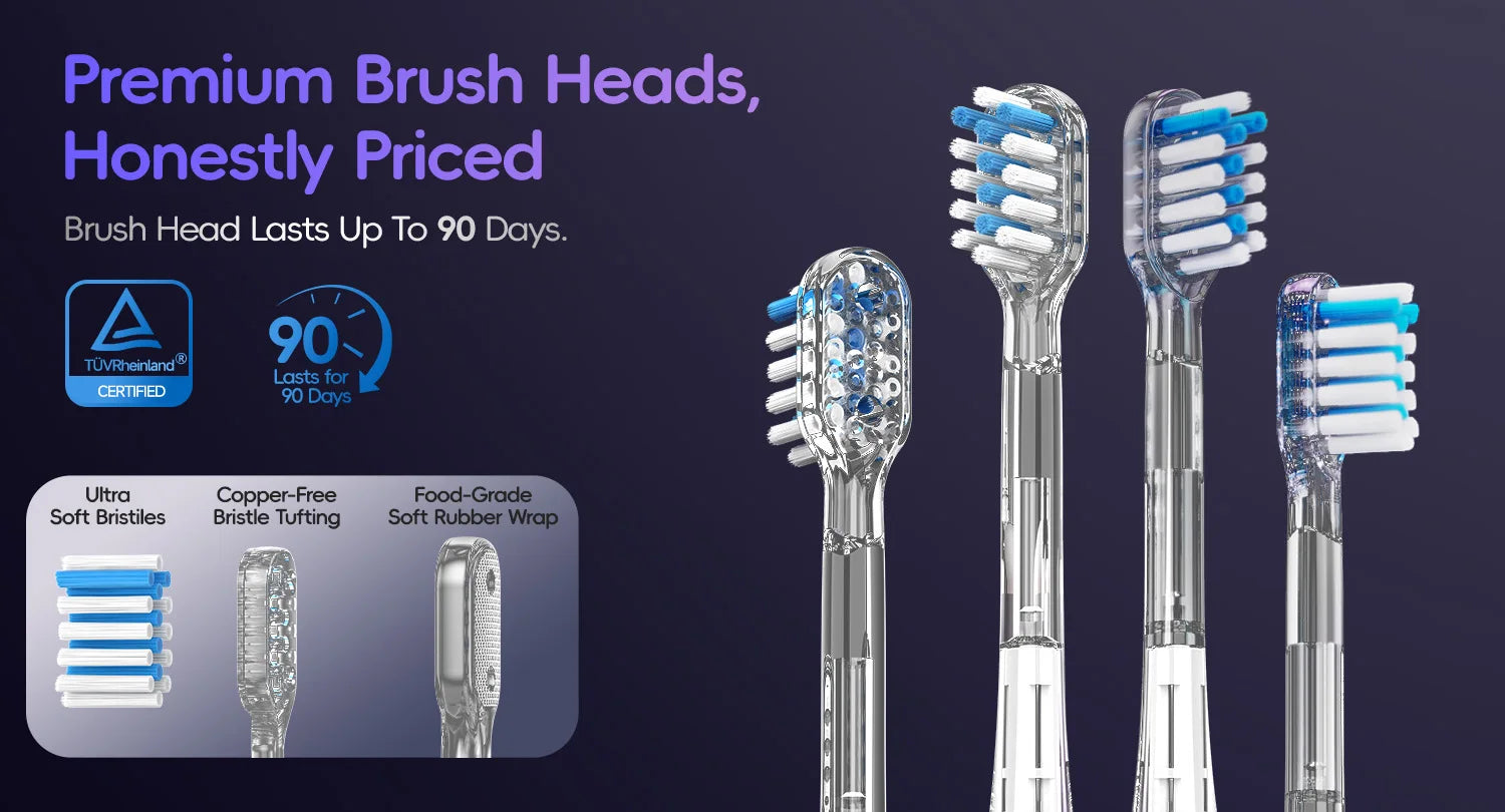 Portable Oral Irrigator and Electric Toothbrush Dental Care Set - 17