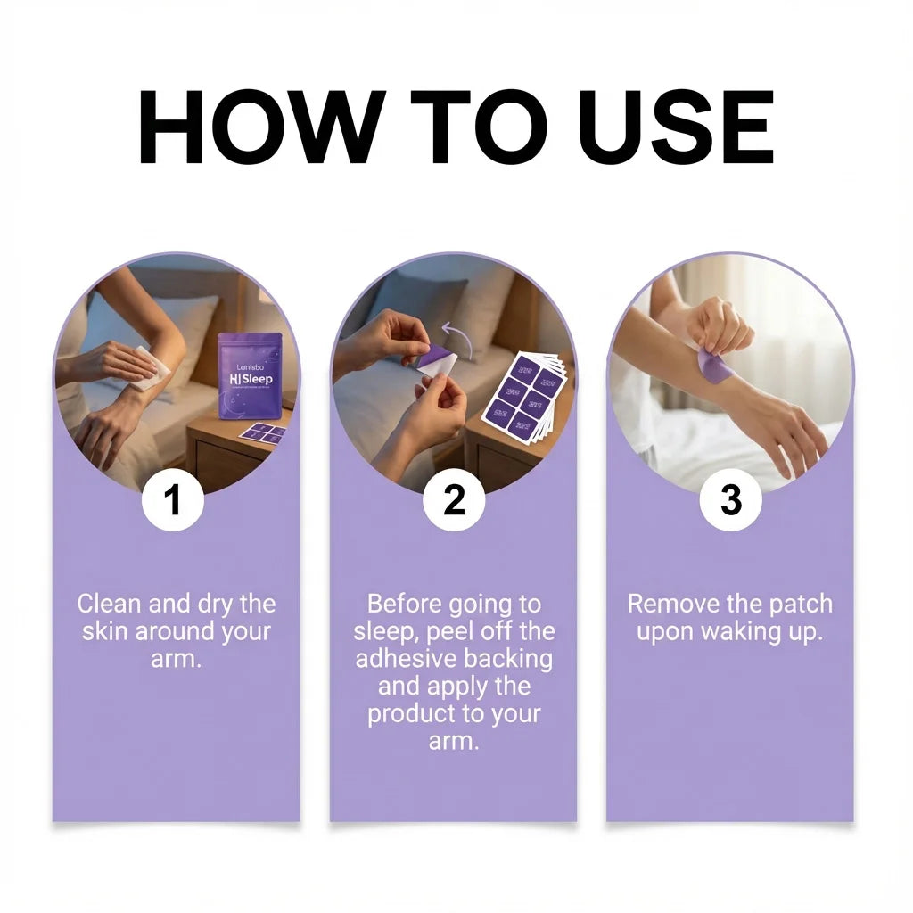 Natural Sleep Aid Patches for Restful Nights