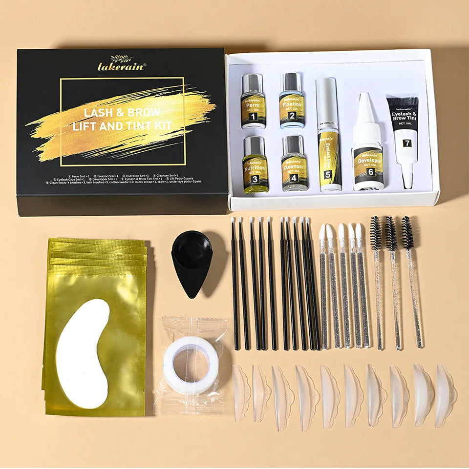 Professional Eyelash Lift and Brow Lamination Tinting Kit - 16