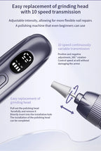 Professional Electric Manicure and Pedicure Nail Drill Set
