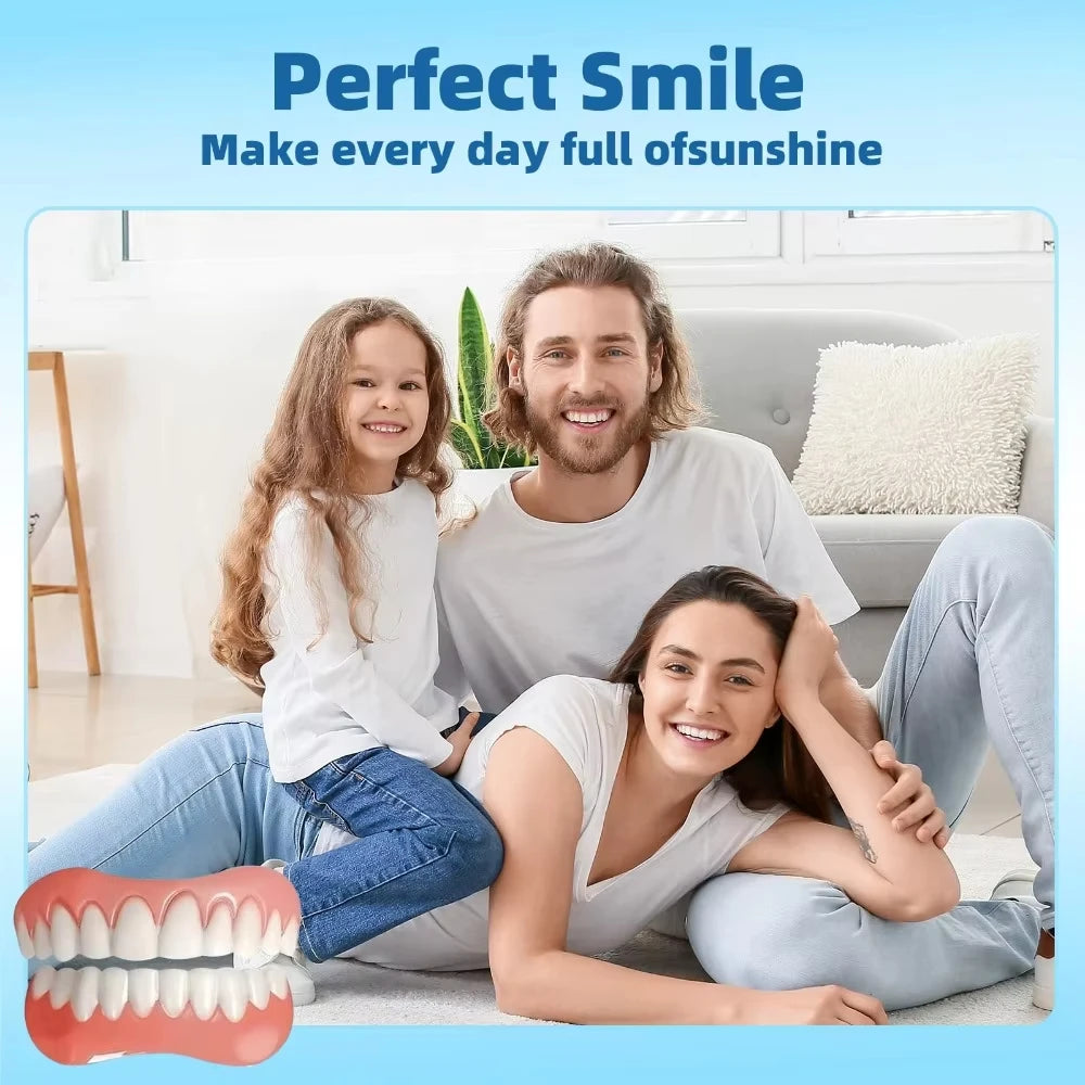 Adjustable Silicone Cosmetic Dentures for a Confident Smile