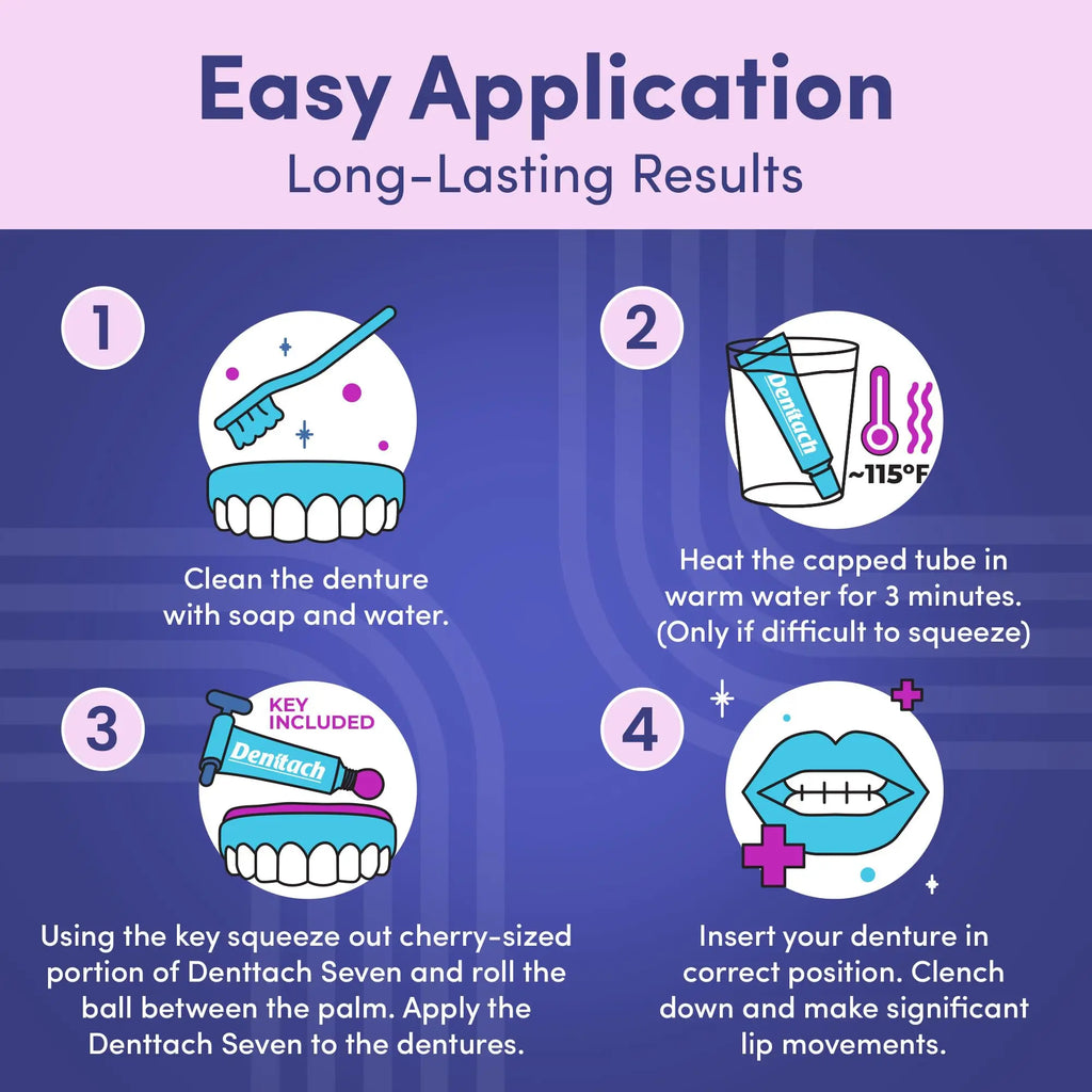 Denture Adhesive Cream for Secure Grip and Long-Lasting Hold