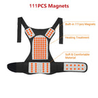 Self-Heating Tourmaline Magnetic Back and Shoulder Support Brace