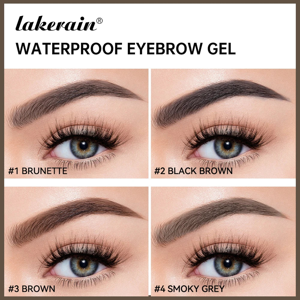 Waterproof Long-Lasting Eyebrow Gel Set - 4