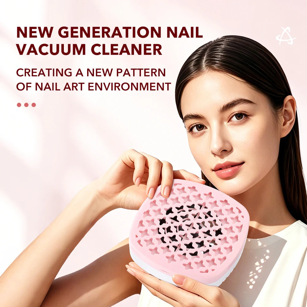 Compact Brushless Nail Dust Collector for Manicure