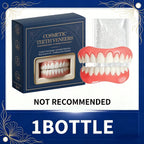 Custom Moldable Silicone Dentures - Natural Comfort Fit Fake Teeth