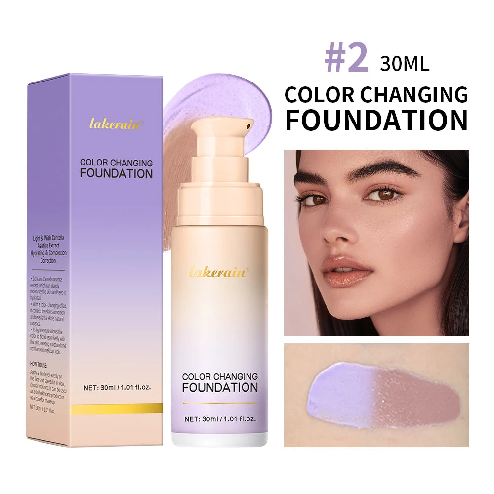Color-Changing 4-in-1 Moisturizing Foundation with SPF 30