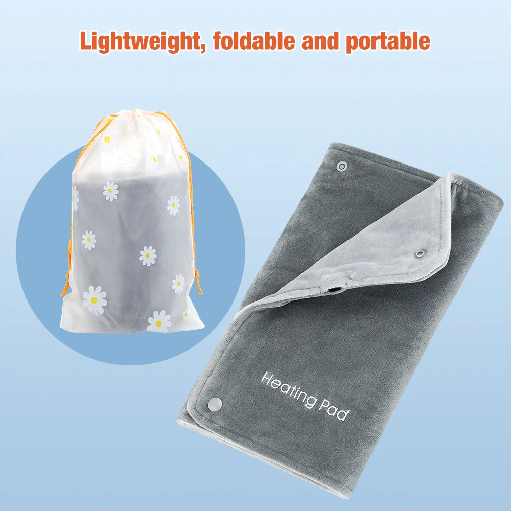 USB Graphene Heated Hand Warmer and Body Heating Pad