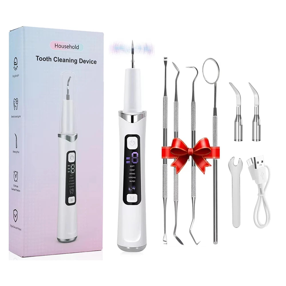Ultrasonic Electric Teeth Cleaner and Tartar Remover
