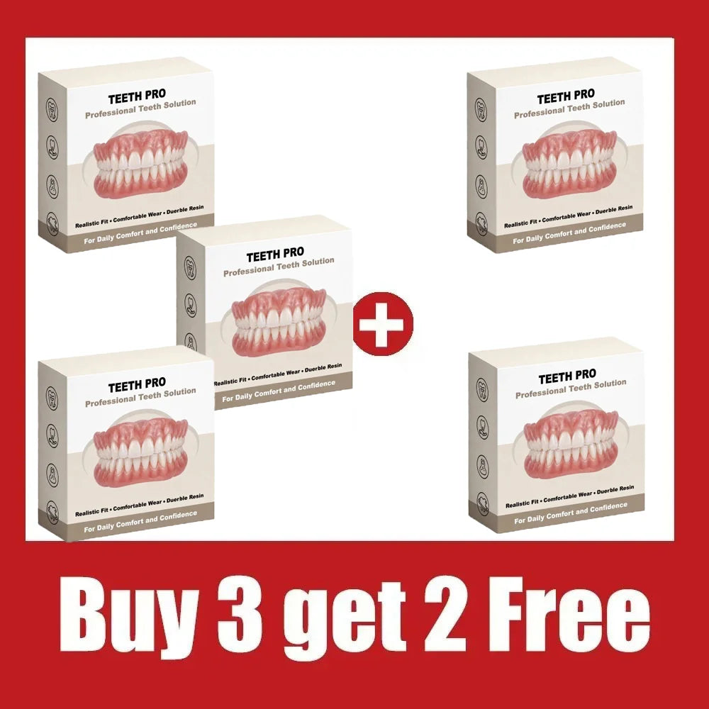 Instant Snap-On Smile Veneers for Natural Looking Teeth