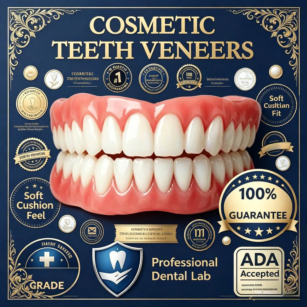Instant Cosmetic Teeth Veneers for Natural Smile Confidence