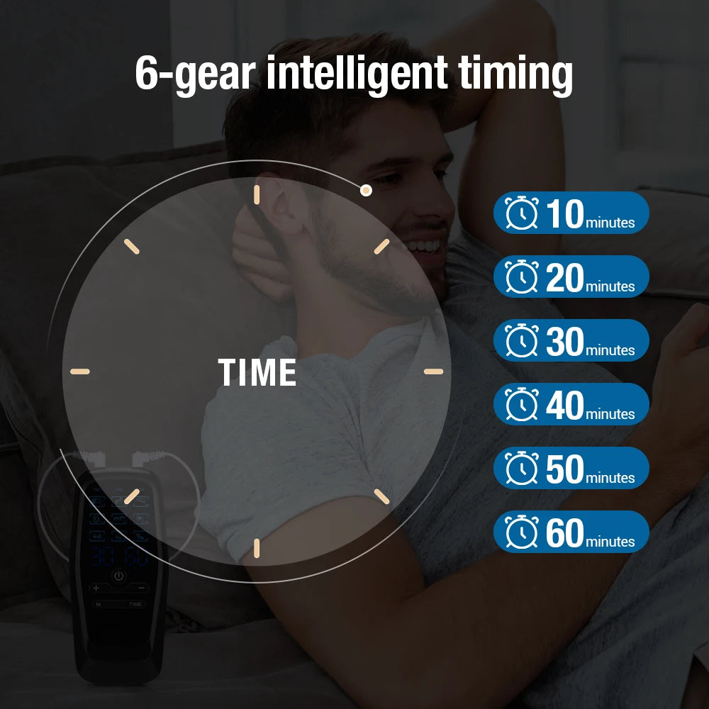 Portable Electric Dual-Channel Body and Neck Massager