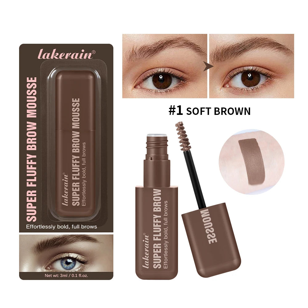 Waterproof Volumizing Eyebrow Mousse for Thick Fluffy Brows - 22