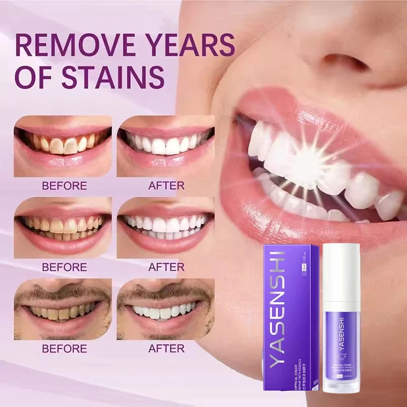 Deep Cleaning Teeth Whitening Foam Toothpaste for Fresh Breath