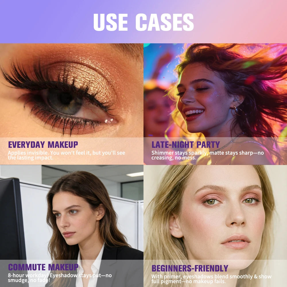 Long-Lasting Crease-Proof Eyeshadow Primer