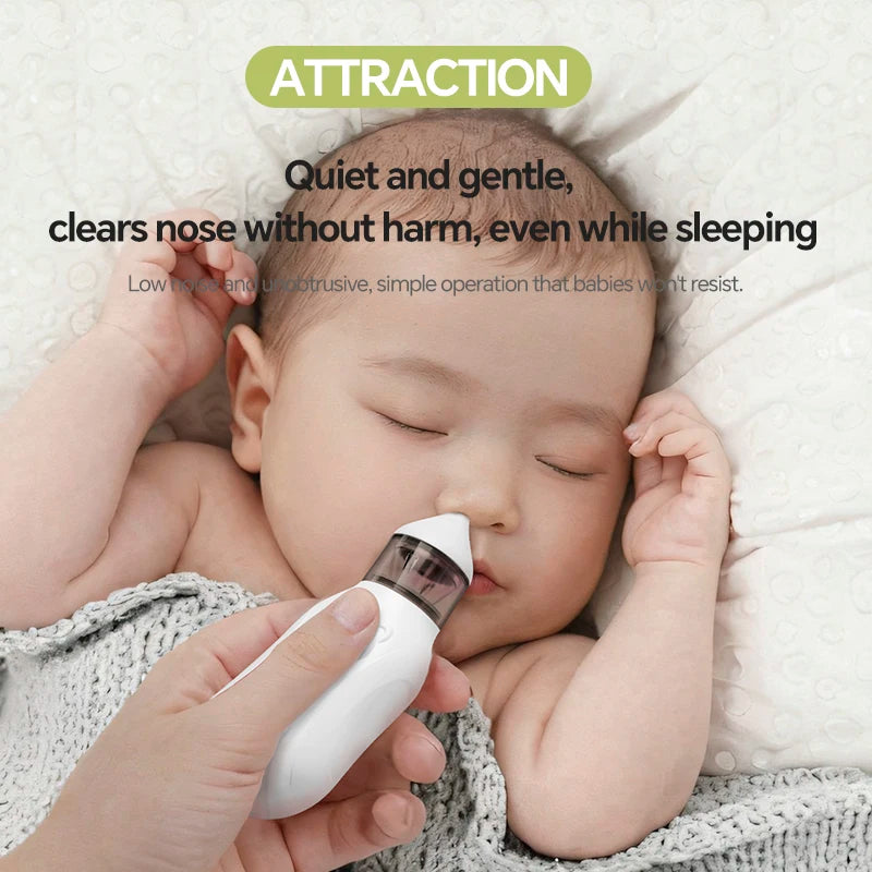 Electric Baby Nasal Aspirator with 9 Suction Levels