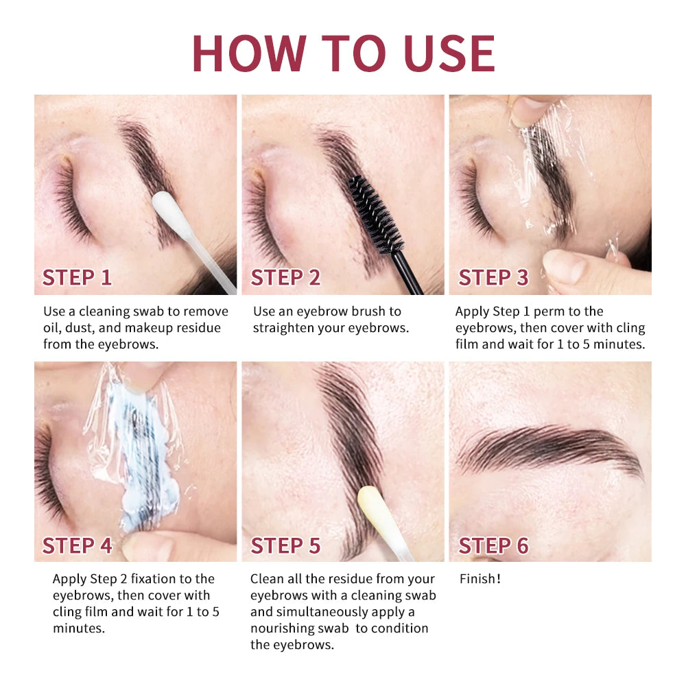 Professional Eyebrow Lamination Lifting and Styling Kit
