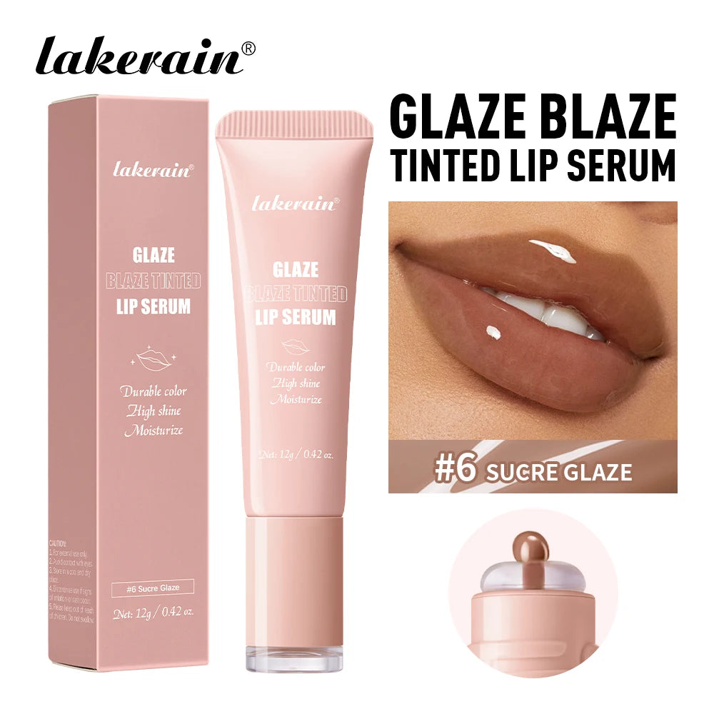 Tinted Hydrating Lip Serum for Plump Glossy Lips