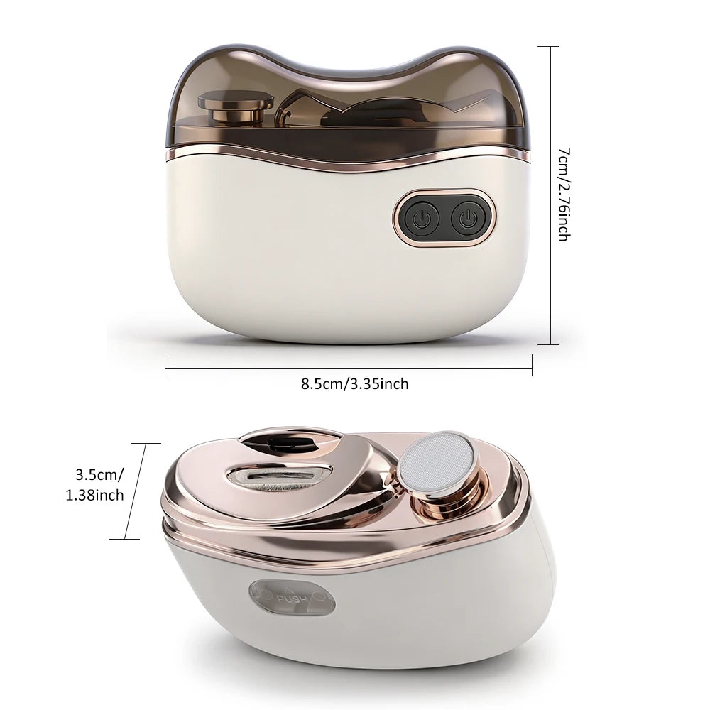 Automatic Electric Nail Clipper with LED Light