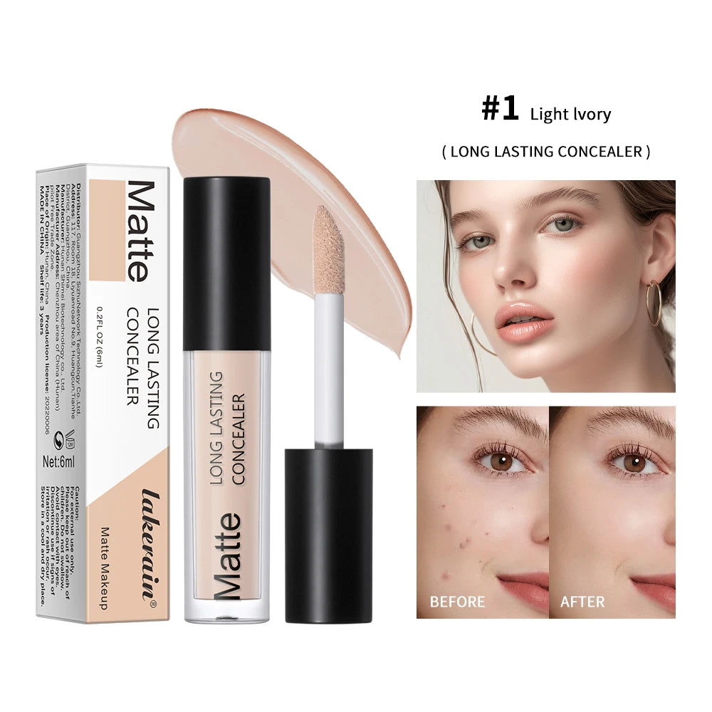 Full Coverage Long-Lasting Matte Liquid Concealer
