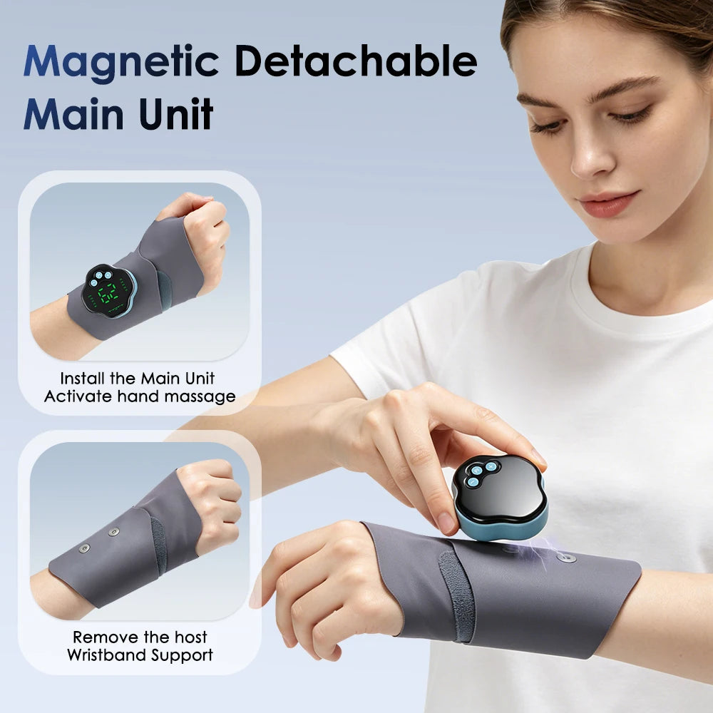 Electric Cordless Wrist Massager for Muscle Fatigue Relief