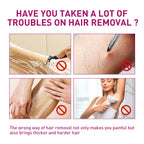 Painless Gentle Hair Removal Cream for Men and Women