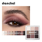 9-Color Professional Matte and Shimmer Eyeshadow Palette