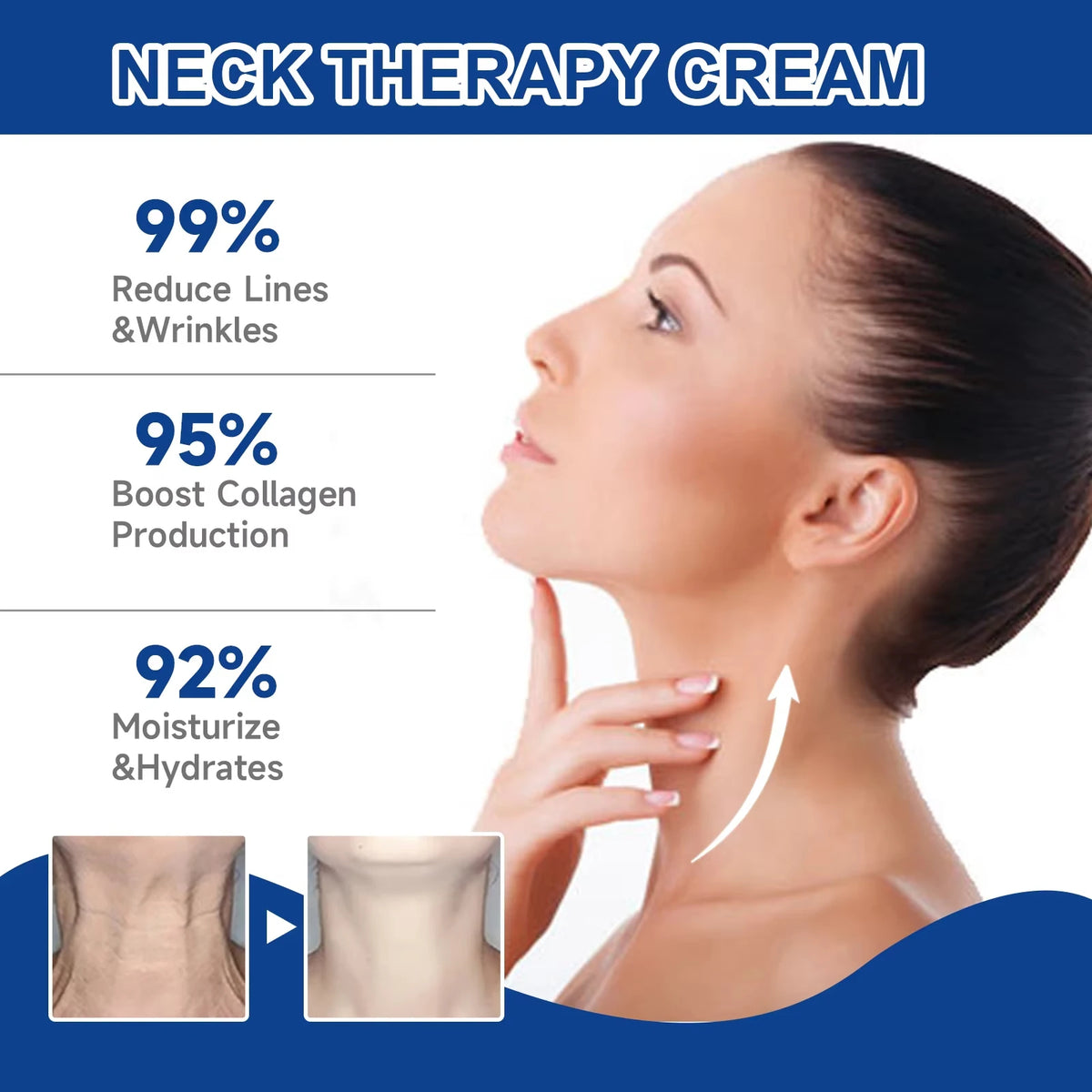 Anti-Aging Neck Firming Cream for Face and Neck Tightening