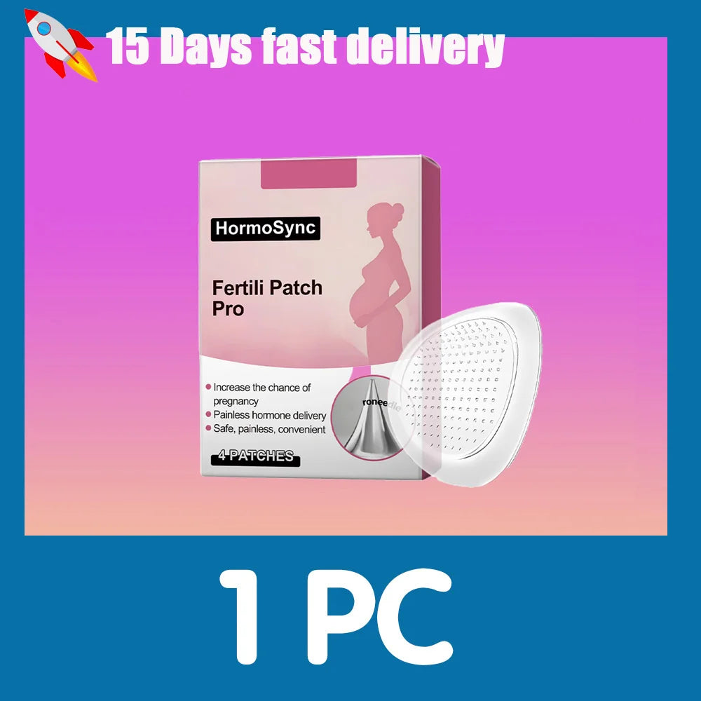 Fertility Support Patches for Ovarian Health and Pregnancy Preparation