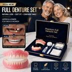 Temporary Cosmetic Denture Set for Instant Smile Correction