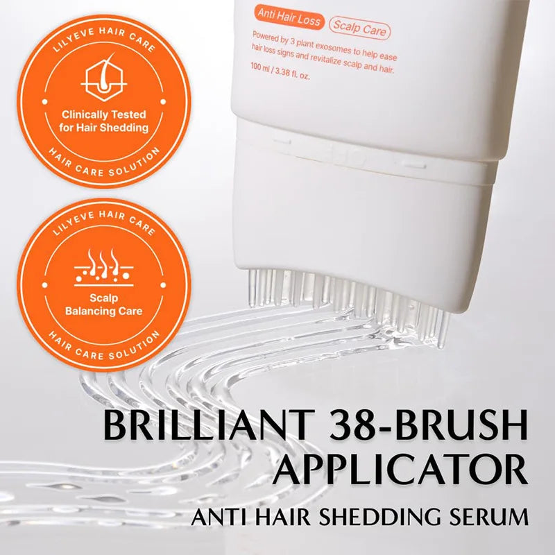 Scalp Nourishing Hair Growth Serum with Integrated Massager - 5