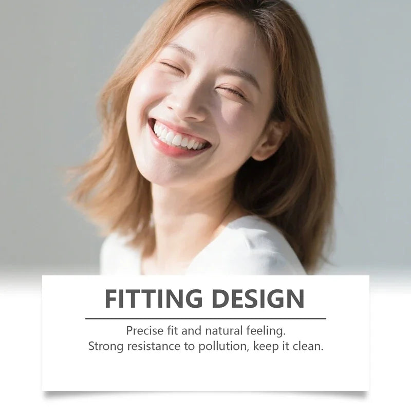 Temporary Cosmetic Denture Set for Instant Smile Restoration