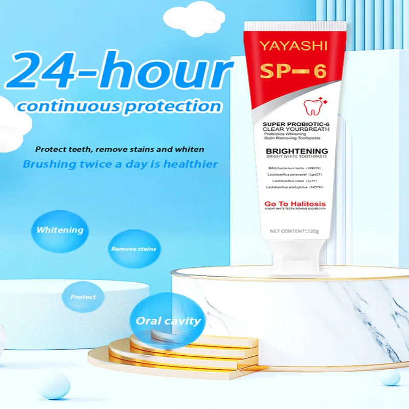 Probiotic Teeth Whitening Toothpaste for Stain Removal - 3