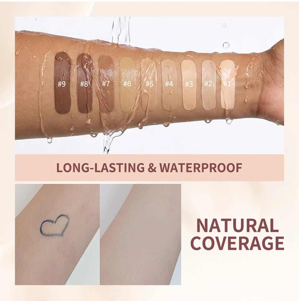 Long-Lasting Waterproof Matte Liquid Foundation - 13