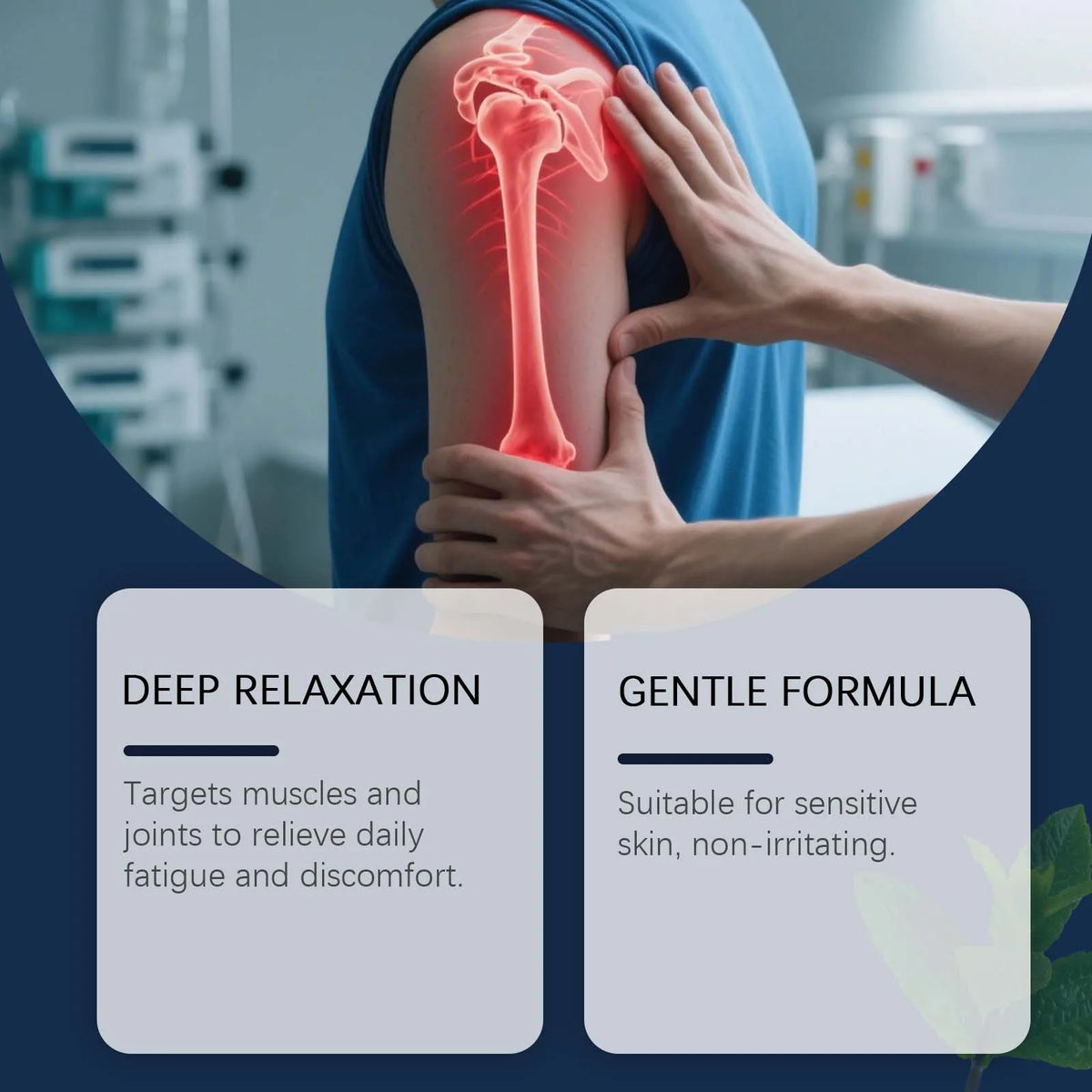 Soothing Joint and Muscle Relief Massage Cream