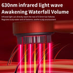 Electric Scalp Massage Comb with Red Light and Liquid Applicator