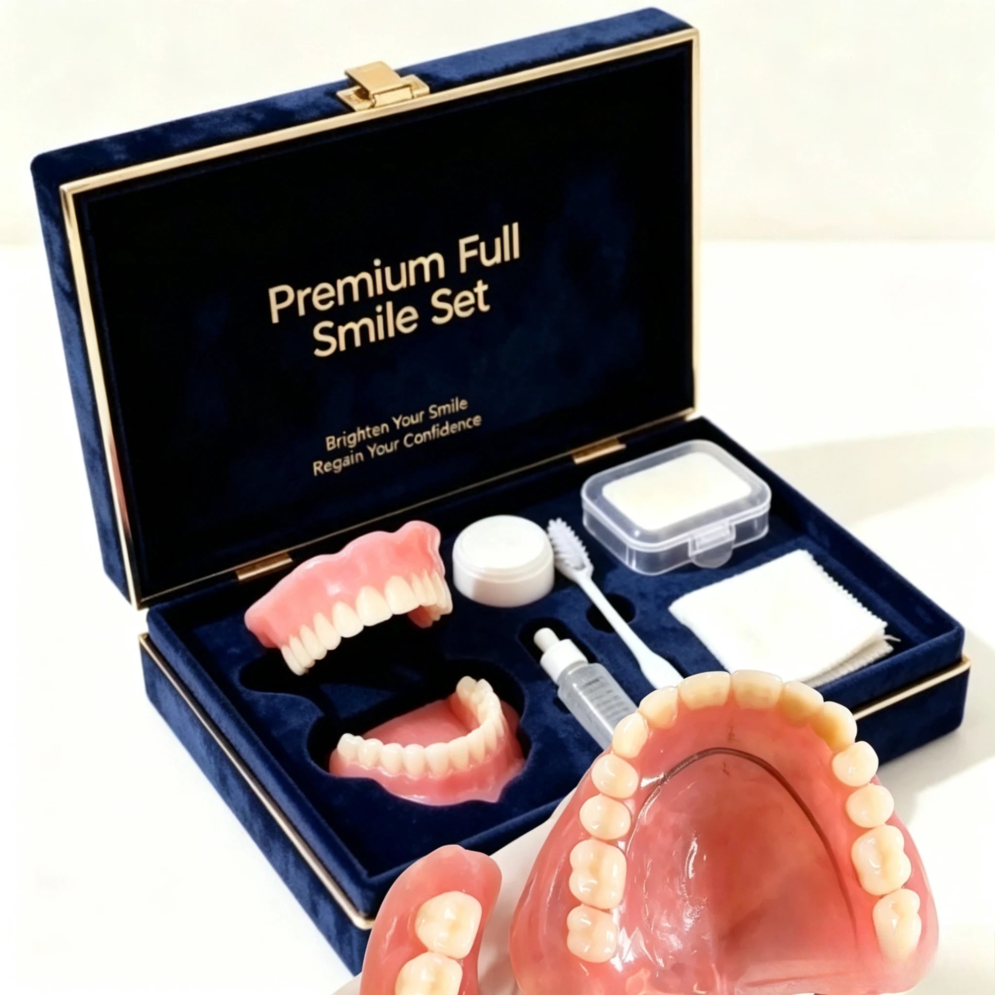 Comfort Silicone Full Mouth Cosmetic Smile Set - 1