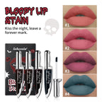 Long-Lasting Bloody Lip Stain for Halloween and Gothic Makeup
