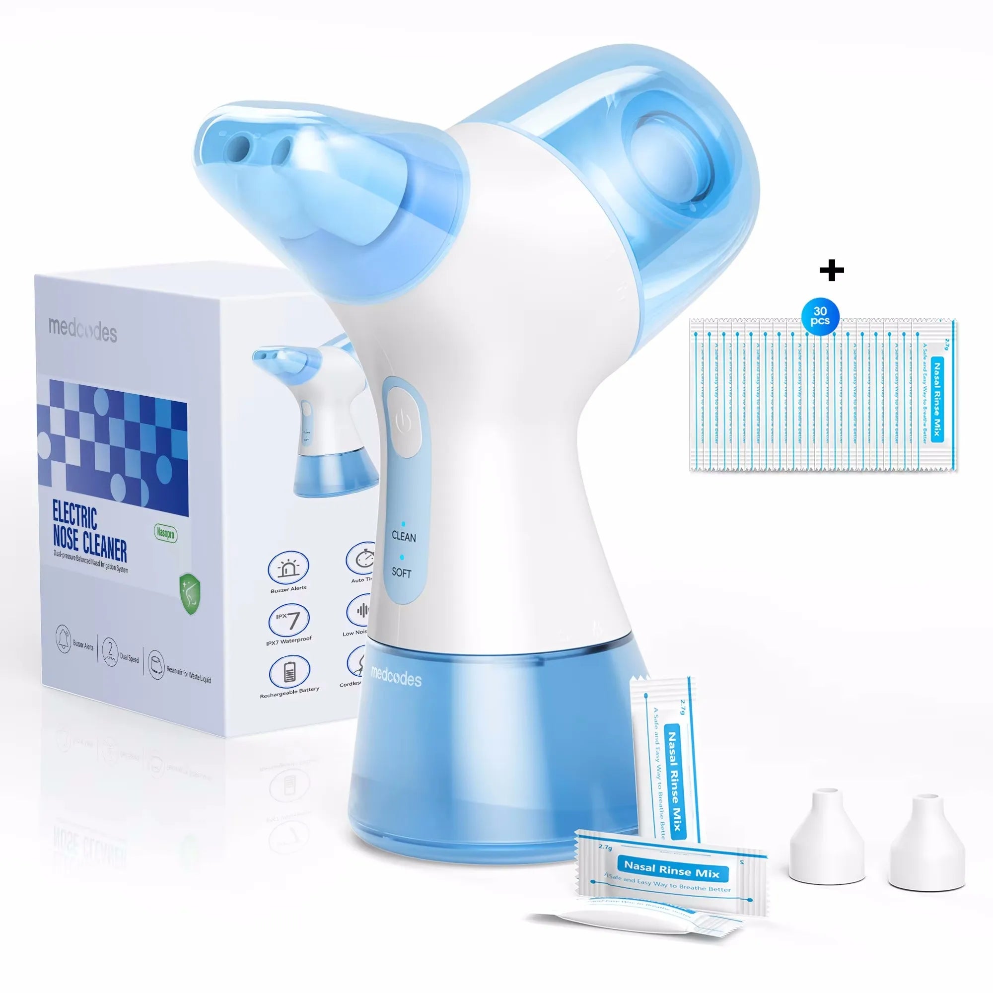 Electric Sinus Rinse Machine for Nasal Congestion Relief - 22