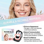 Instant Snap-On Cosmetic Dentures for Natural Smile Confidence