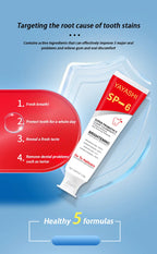 Probiotic Teeth Whitening Toothpaste for Stain Removal