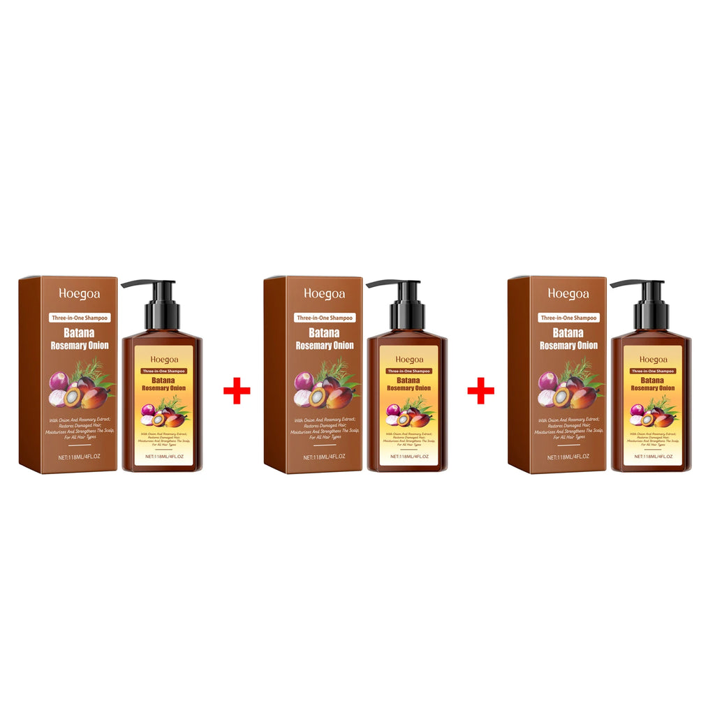 Strengthening Hair Growth Shampoo for Damaged and Frizzy Hair
